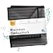 Produktbild Chemicalworkz® Premium Carbontuch (360GSM, 40x40cm) - Mikrofaser Glastuch für kristallklare Autoscheiben ohne Streifen & Schlieren - Fenstertücher, Scheibentuch, Carbon Tuch Auto, Microfasertuch Glas
