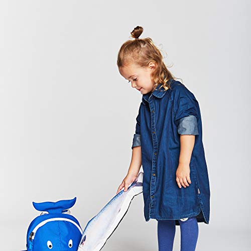 Affenzahn Small Friend Willy Whale Blue - Zaino