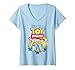 Womens Disney Pixar Toy Story Buzz Woody Jessie V-Neck T-Shirt