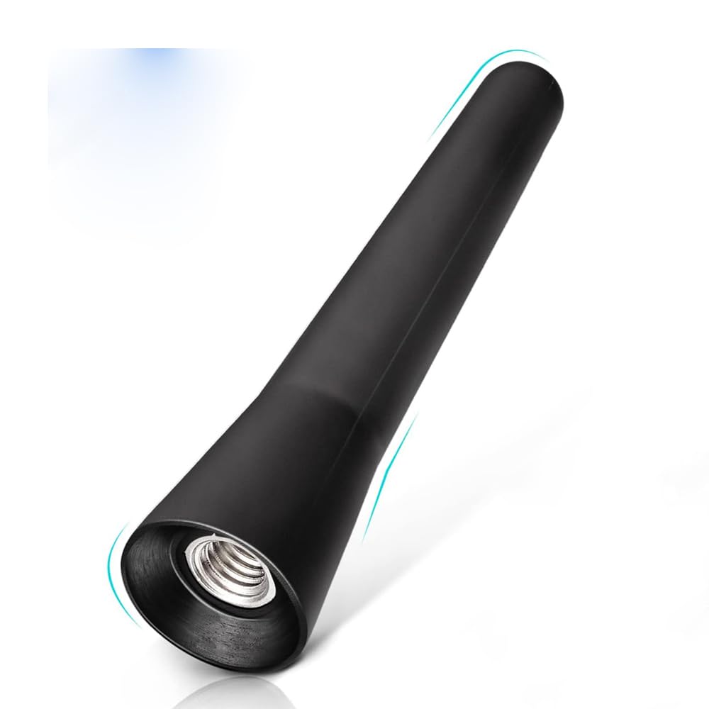 Mini Antenna Corta per Suzuki Swift SX4 Vitara Jimny S-Cross, Antenna Tetto con 3 Viti M4/M5/M6, per Ricezione Radio FM/AM Forte Funzione di Ricezione