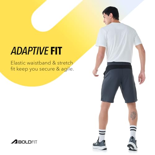Image of Boldfit Shorts Pant for Men, Breathable, Quick Dry, Lightweight Gym Shorts for Men Workout with Pockets Sports Shorts for Man