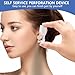 KISEER 2 Pcs Disposable Self Ear Piercing Gun Safety Ear Nose Piercing Kit Tool With Earring Stud (Gold)