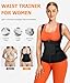 TrainingGirl Sauna Sweat Suit for Women Waist Trainer Workout Faja Weight Vest Body Shaper Shirt Band