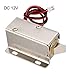 uxcell 0837L DC 12V 8W Open Frame Type Solenoid for Electric Door Lock