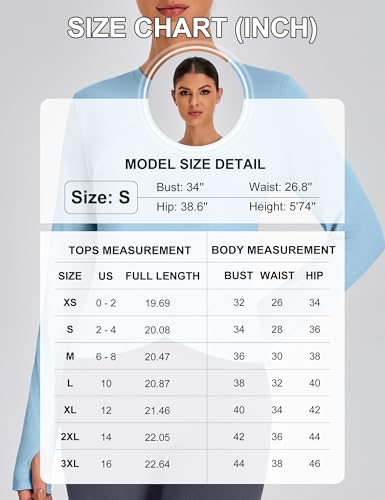 BMJL Womens Workout Tops Black Long Sleeve Shirts Fall Yoga Hiking Tshirts Cute Crop Tops Gym Thumb Hole