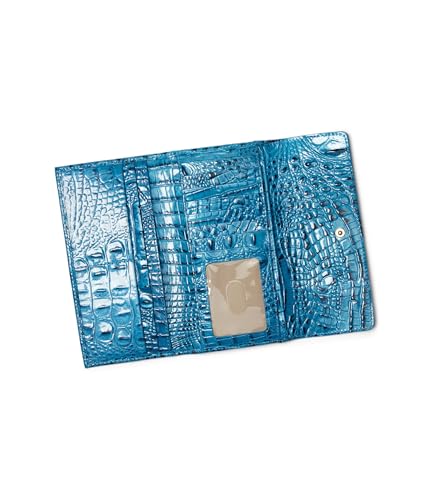 Image of BRAHMIN Cordelia Wallet - Vibrant Azure Melbourne