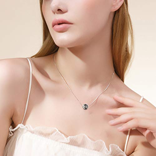 Sterling Silver Tree of Life Urn Necklace for Ashes Owl Necklace Pendant Charm for Women Memorial Gifts Keepsake Always in My Heart Memory Necklace Jewelry2