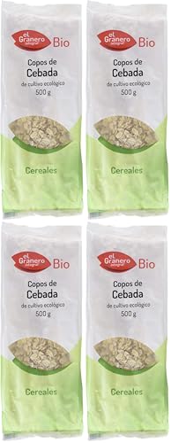 GRANERO INTEGRAL COPOS DE CEBADA BIOLOGICOS 500 gr (Paquete de 4)