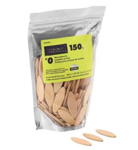 A05BIS01 Fits For RYOBI FSC Wood Biscuits (150-Piece)