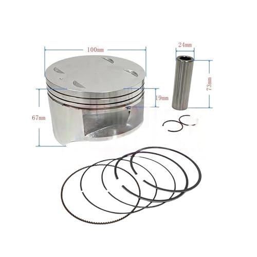 Kit Piston 100mm et Axe 24mm pour Moto KLR 650 2008-2018