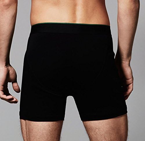 Lacoste Men's 100% Cotton Boxer Brief Underwear, Multipack