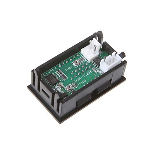 FangWWW DC 0-100V/50A voltmetro digitale rosso blu...