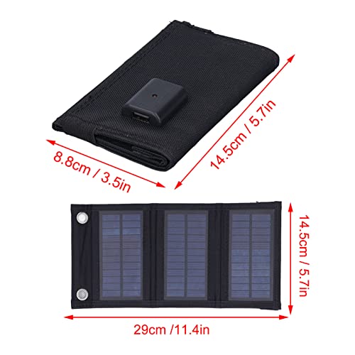 Painel solar, bolsa para painel solar, portátil leve de longa duração amplamente aplicável com mosqu