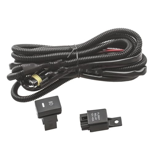Feux antibrouillard halogènes avec grille et câbles pour Golf 6 MK6