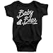 Texas Tees Little Brothers Baby Bear Outfit, Gift For Brother, Baby Bear Onsie, Black 0-3 m