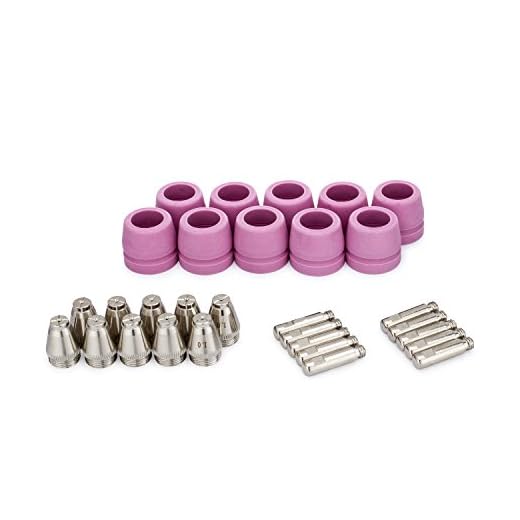 PRIMEWELD Set of Nozzle Electrode and Cup 30-Piece for PRIMEWELD CUT50 CUT50DP CT520 CT520DP
