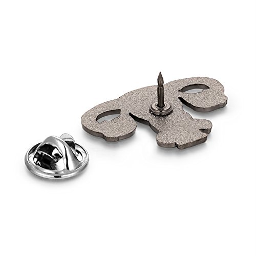 Image of GuDeKe Woemen Pin Feminist Uterus Balls Courage Brooch Cute Funny Pins Gifts Brooches