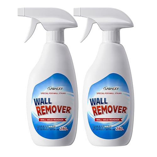 LANWEXY-Highly Effective Removal Spray Wall Cleaner Spray-Bathroom Foam Cleaner for Shower Wall Ceiling Wood Kitchens Tile Killer with Prevention Inhibitor-2 bottles