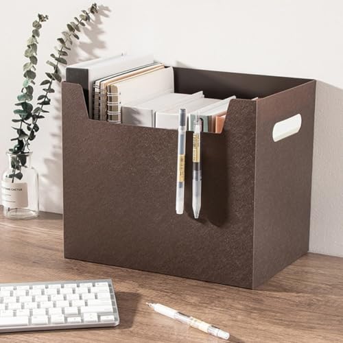 Boîtes de rangement pliables A4 Alipis bac de classement plastique PP pour archives