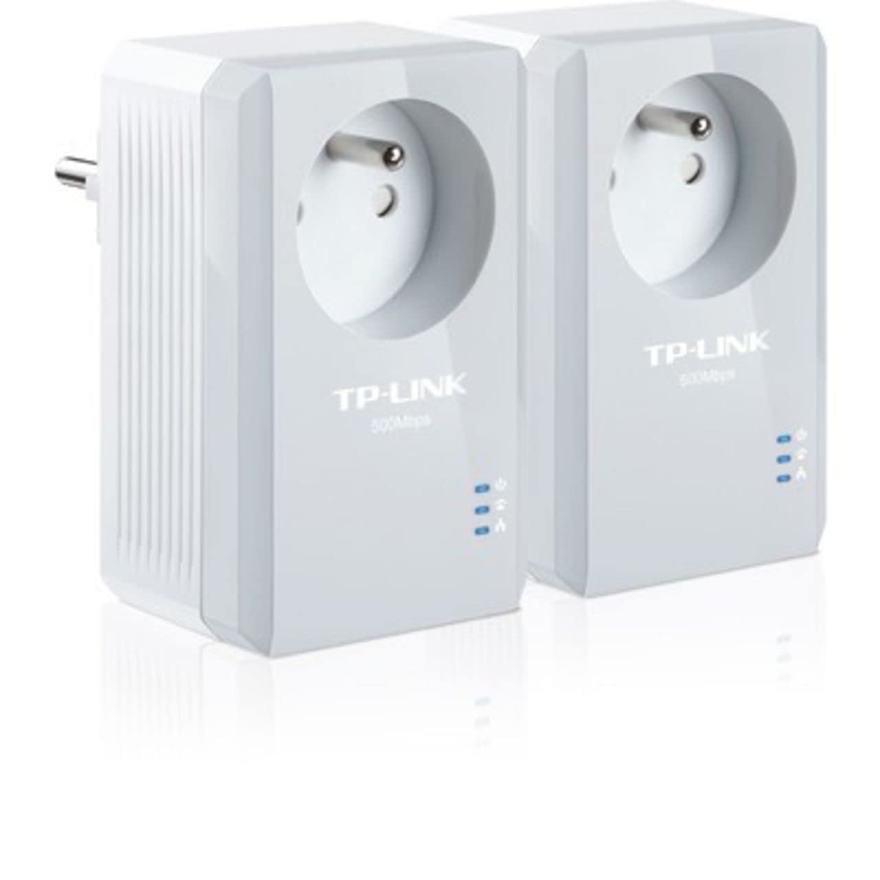TP Link Kit de 2 CPL AV 600 Mbps avec prise integree
