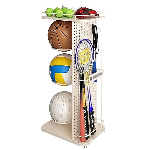 Support de rangement pour basket-ball badminton baseball garage extérieur