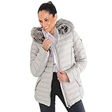  Fuchs Schmitt Steppjacke Hella Silber Gr. 36 - (20270 4286 FB: 0011 GR. 36)
