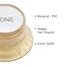 Musiin Electric Guitar Top Hat Knobs Speed Control Knobs 2 Volume 2 Tone Compatible Les Paul Epiphone Aluminum Guitar Hat LP Style Replacement Parts Four-Pack(Gold)