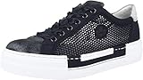 Rieker Damen Frühjahr/Sommer N4997 Sneaker, Blau, 38 EU