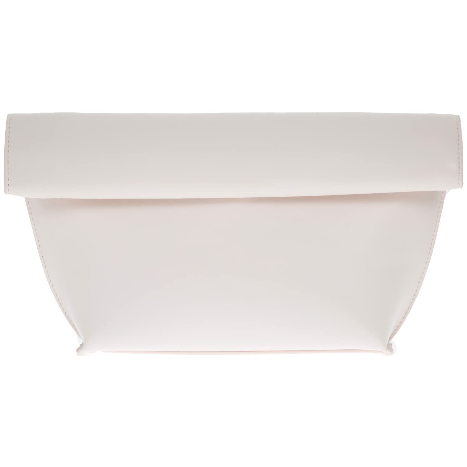 JNB Faux Leather Oversize Foldover Clutch