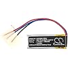 TECHTEK Battery 120mAh compatible with [Sennheiser] Momentum In-Ear, Presnce replaces AHB471233PST, BA 170 #2