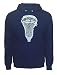 Zone Apparel Men's Lacrosse Hoodie Sweatshirt - Lacrosse Head