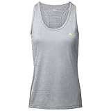 ATMUNGSAKTIV & SCHNELLTROCKNEND: Unsere leichten Sustain Tank Tops für Frauen haben eine angenehme schlanke Passform, die sich deinem Körper anpasst und dir größtmögliche Bewegungsfreiheit bietet. Diese ärmellosen Oberteile haben Netzeinsätze auf der Rückseite, die atmungsaktiv sind und schnell trocknen, um deine Temperatur während des Trainings zu regulieren. Unsere Tops fühlen sich weich und angenehm auf der Haut an