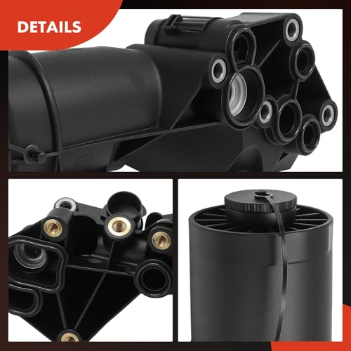 A-Premium Oil Filter Housing Cap Assembly Compatible with Volkswagen Jetta 2005-2014, Passat 2012-2014, Golf 2010-2014, Beetle 2006-2014, Rabbit & Audi TT Quattro, Replace# 07K115397D, 07K115397A by A-premium - Image 7