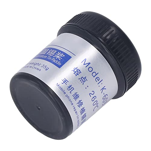 Image of High Temperature Solder Paste, No Clean Rework Flux for Circuit Board Repair Tin Planting Tin Material 1 Piece