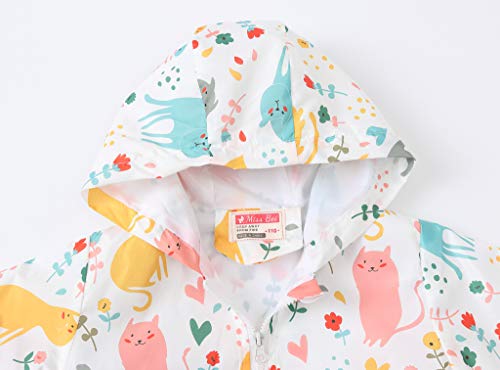 Image of TUIJI Toddler Jacket Hooded Trench Lightweight Windbreaker
