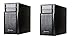 Silverstone Tek Micro-ATX, Mini-ITX Mid Tower Computer Case, Black PS08B - Pack of 2