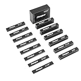 Dasqua Precision Setup Blocks Height Gauge - 15Pcs Durable Aluminum Setup Bars for Router and Table Saw Accessories, Laser Engraved Size Markings, Woodworking Tools