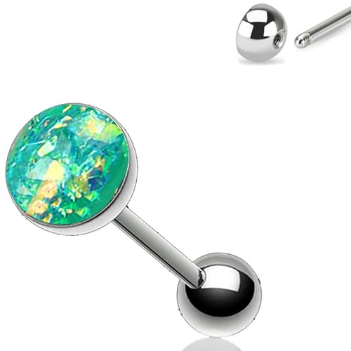 Amazon | [ピアスマニア] 14g まるでプラネタリウム！幻想的なオパール