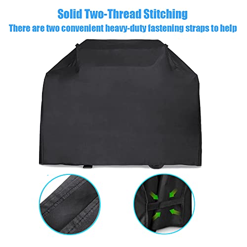Grill Cover 68 Inch For Weber Genesis Ii And Lx 400 Series, Napoleon 61500 Pro Prestige 500 Series, Nexgrill, Charbroil And More 4-6 Burner Bbq Grill, Heavy Duty Uv & Waterproof, Rip-Proof, Black #TOP3