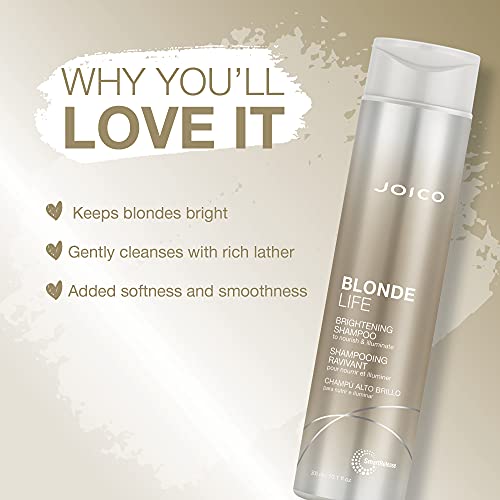 Blonde Life Brightening Shampoo | For Blonde Hair | Add Softness & Smoothness | Sulfate Free | Fortified With Monoi & Tamanu Oil | 10.1 Fl Oz #TOP1