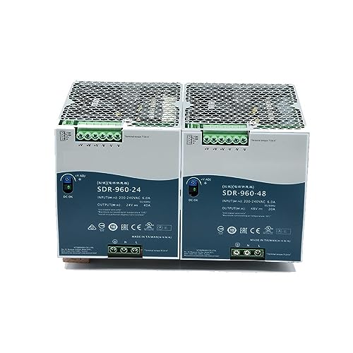 Fuente conmutada de carril Din 48V CC y 88-264V CA para cuadros eléctricos industriales 6