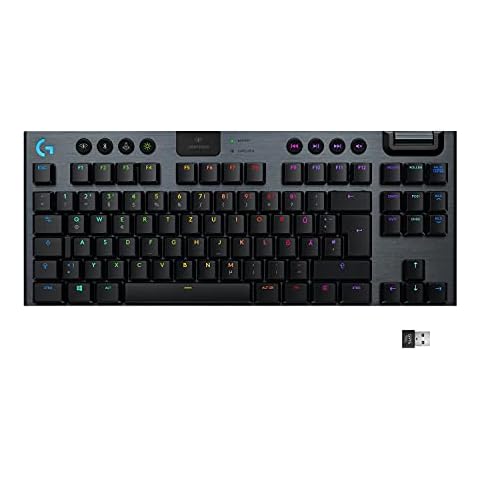 Logitech G915 LIGHTSPEED TKL Tenkeyless kabellose mechanische Gaming-Tastatur Cover