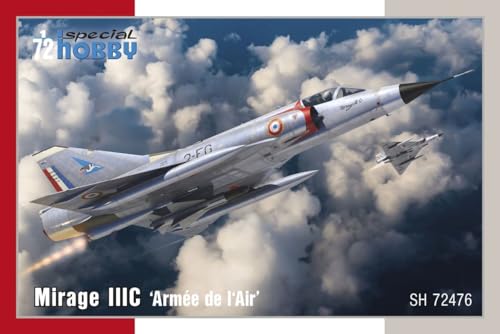 Mirage IIIC Special Hobby 1:72 avec lignes de structure en creux fines