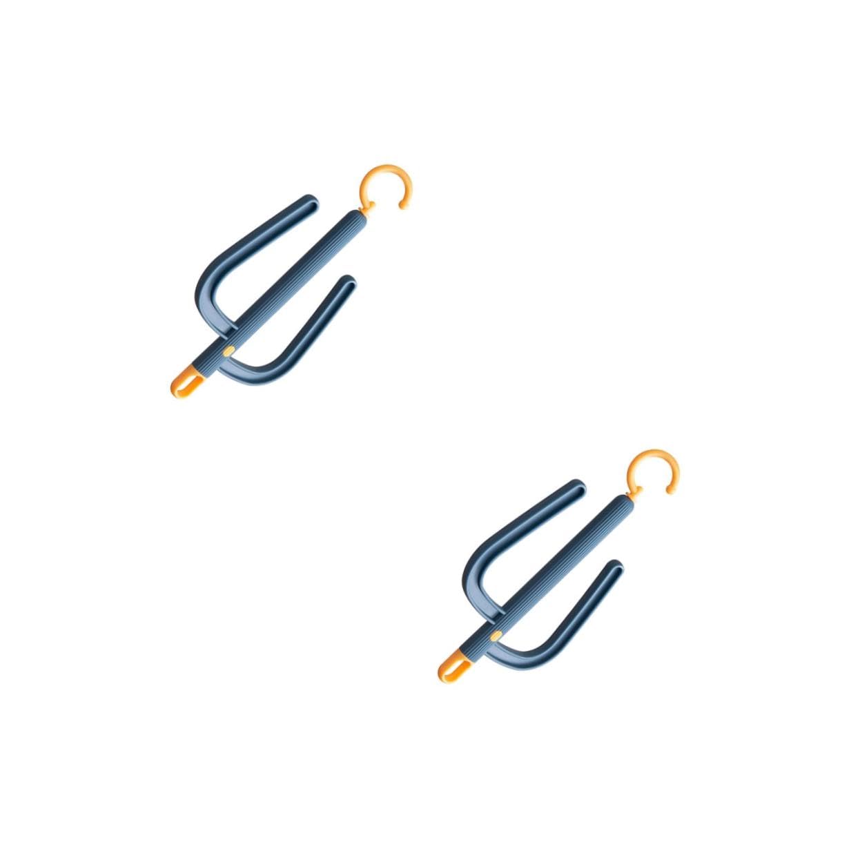 Ciieeo 2pcs Shoes Drying Rack Simple Hanging Drying Hanger Slipper Holder Abs Plastic Space-Saving for Bedroom