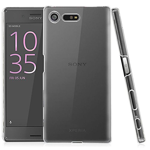 SONY Xperia X Compact Case, MicroP(TM) Super Frosted Crystal Hard Case Cover for SONY Xperia X Compact / Xperia X mini / F5321 (Clear Crystal Case)