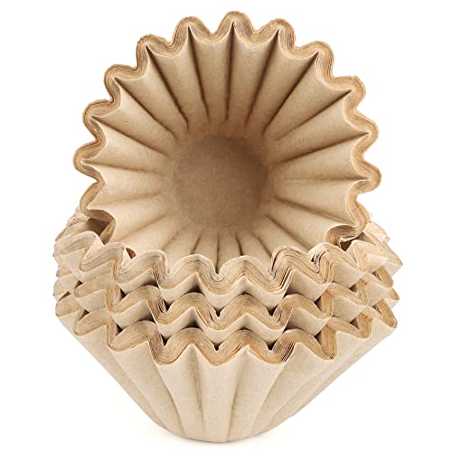 Segove Disposable Coffee Filters, 100 Count 1-4 Cup Filter Replacement, Natural Brown Unbleached, Fit Small Basket Style Single Serve Coffee Makers, For Home Office Use Pour Over And Drip Coffee Maker #TOP23