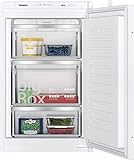 Siemens GI21VVSE0 iQ300 Einbau-Gefrierschrank, 87,4 x 54,1 cm Nische, 97 L, lowFrost seltener abtauen, bigBox Platz für großes Gefriergut / Schlepptür