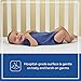 Sealy Baby Firm Rest Antibacterial 2 Stage Waterproof Crib Mattress plus Toddler Bed Fit, 204 Steel Coils, Non Toxic, GREENGUARD Gold Certified, Safety & Quality Tested, Made in USA, 52