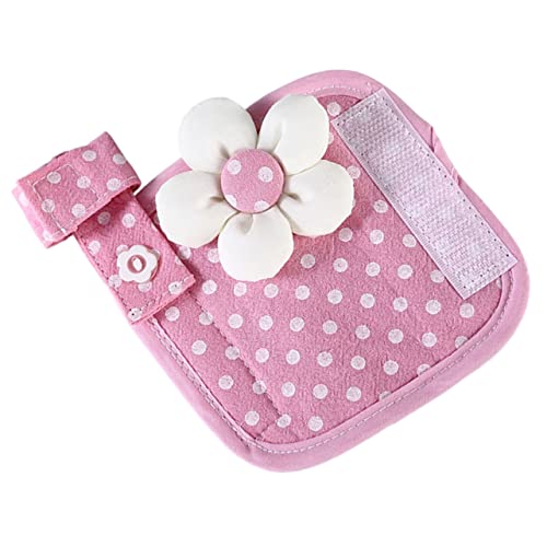 HOMSFOU Coprimaniglia Per Porta Frigorifero e Forno Antistatico, Protezione Maniglie Elettrodomestici Copertura Lavabile, Colore Rosa Per Cucina