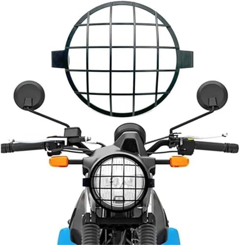 Cache de phare de moto Himalayan Scram 411 grille avant noire - 2